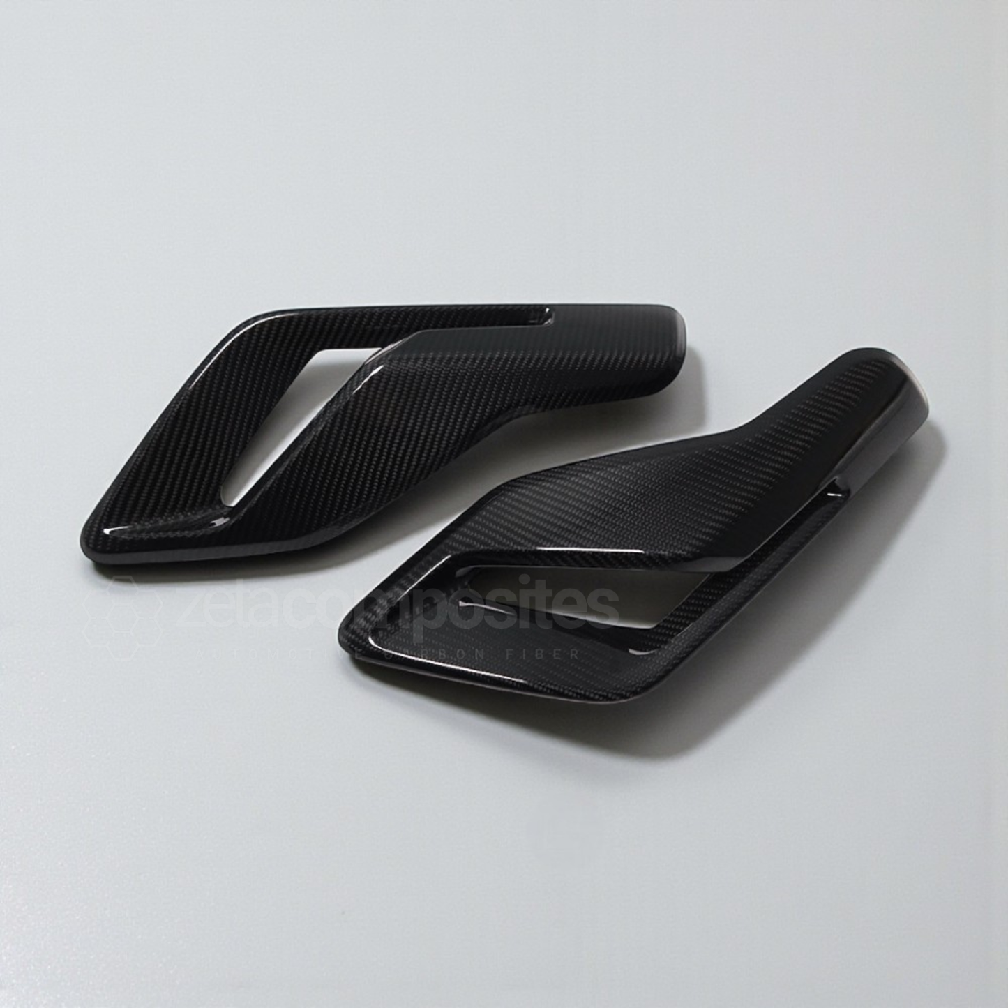 Carbon Fiber Fender Vent Covers for F150 Raptor R (2021'+)
