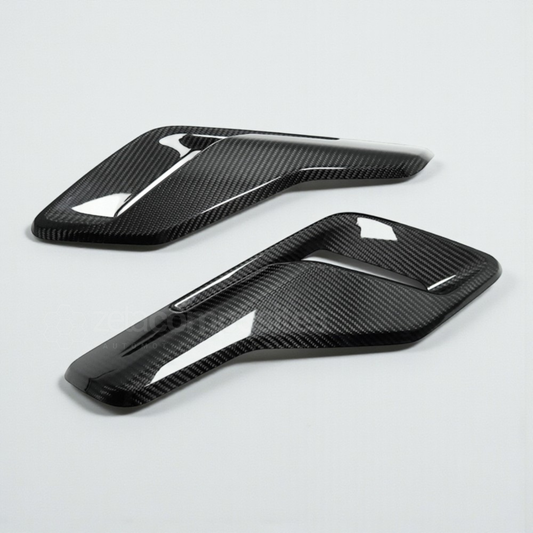 Carbon Fiber Fender Vent Covers for F150 Raptor R (2021'+)