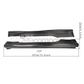 Carbon Fiber Side Skirts 2003-2008 Nissan 350Z