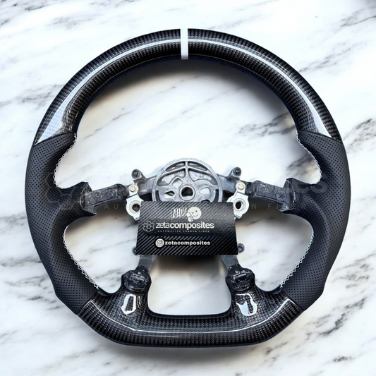 C5 Corvette Carbon Fiber Steering Wheel Customizable