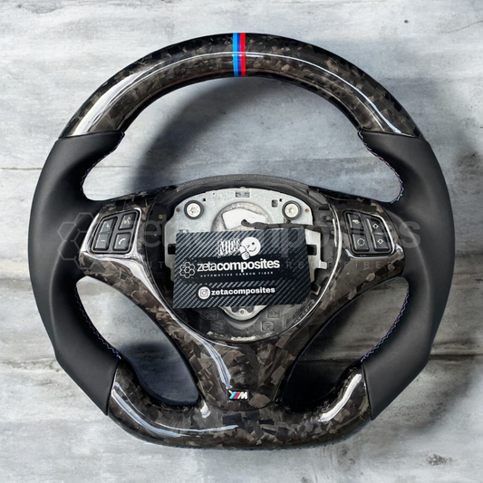 2006-2011 BMW E90/E91/E93/E82 Carbon Fiber Steering Wheel Custom