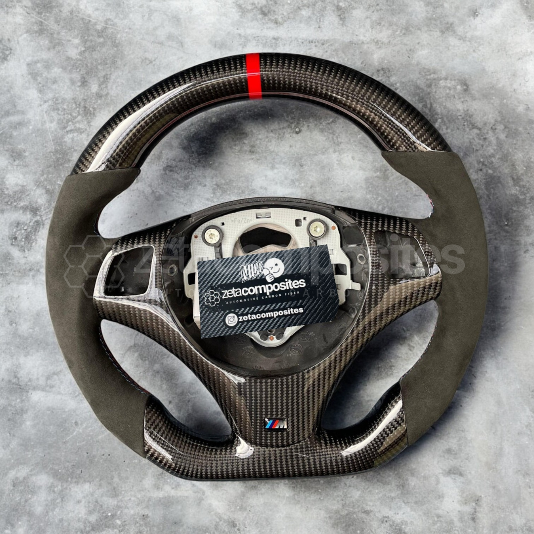 2006-2011 BMW E90/E91/E93/E82 Carbon Fiber Steering Wheel Custom