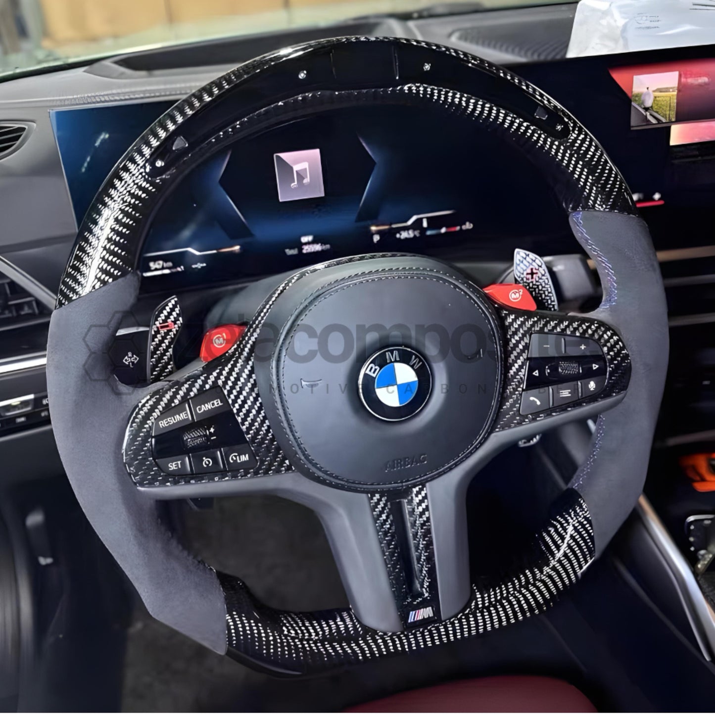 BMW G80, G82, M3, & M4 Carbon Fiber Steering Wheel Custom