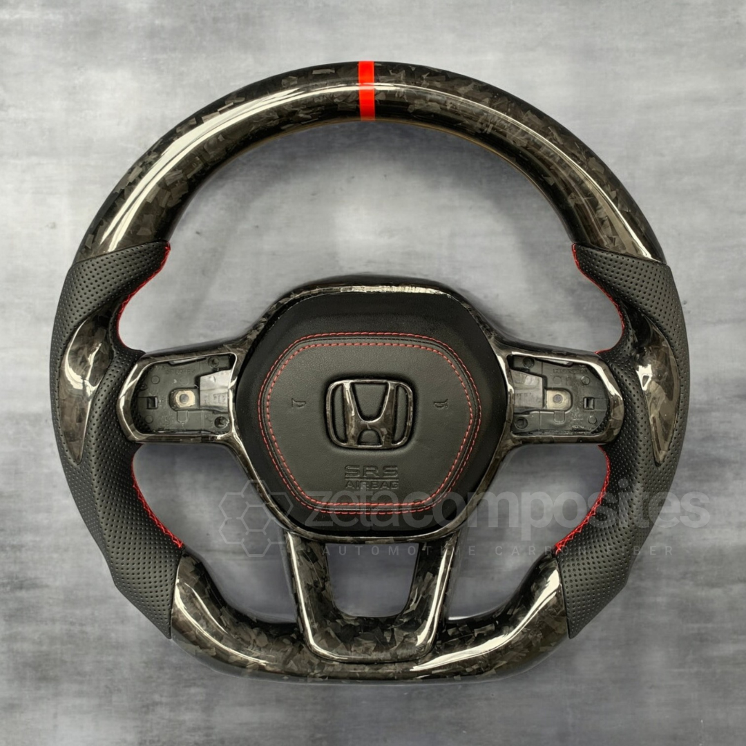 2023+ Honda Civic/Accord/Acura Carbon Fiber Steering Wheel Customizable