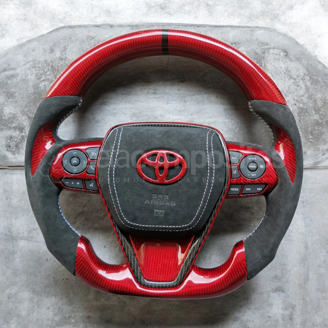 2018+ 8th Gen Toyota Camry Carbon Fiber Steering Wheel