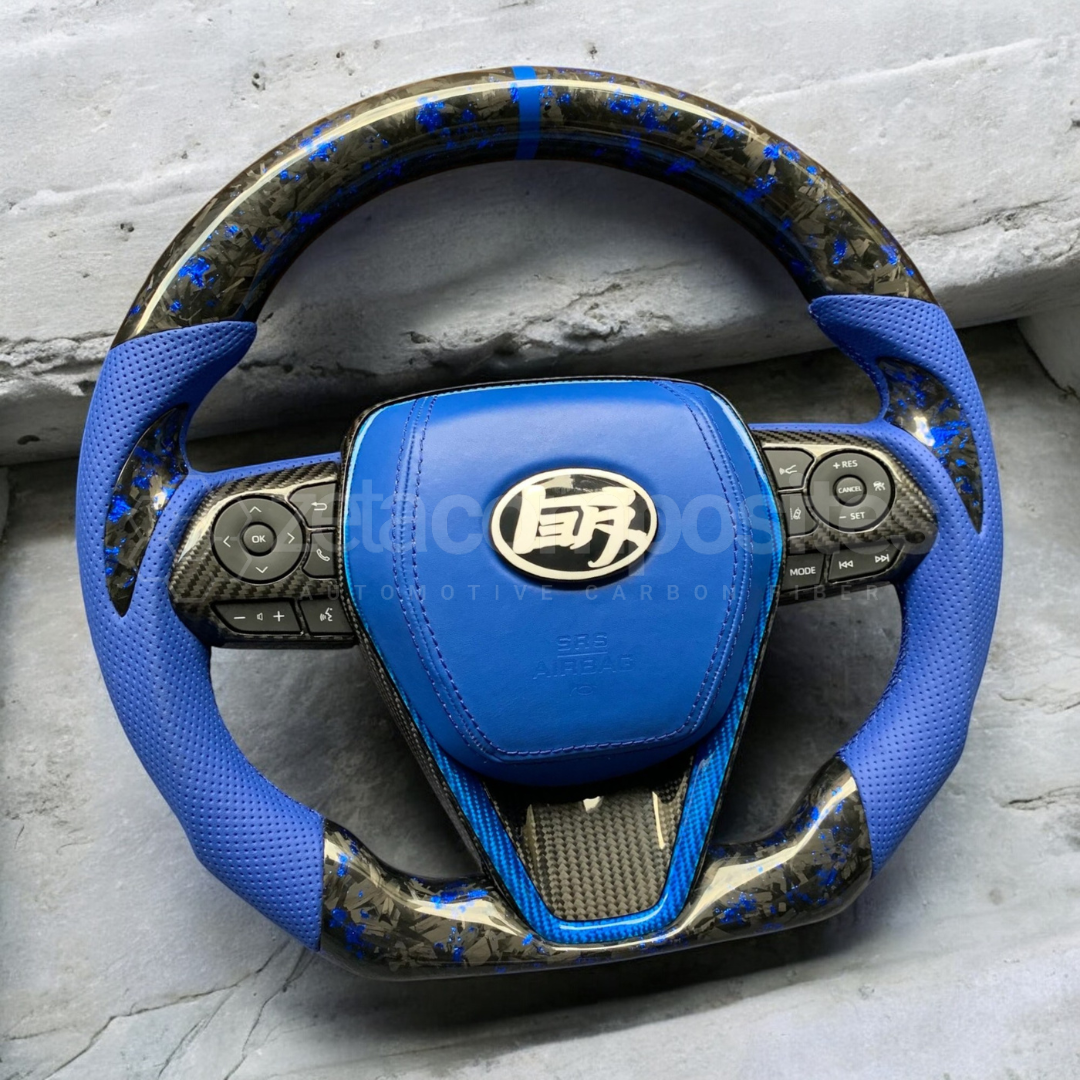 2018+ 8th Gen Toyota Camry Carbon Fiber Steering Wheel