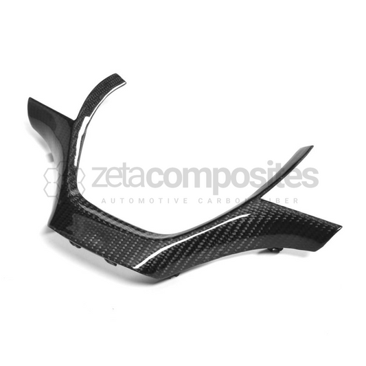 BMW F Series Carbon Fiber Steering Wheel Trim Insert