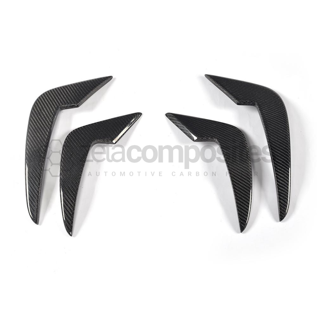 BMW F22 / 2 Series Carbon Fiber Canards Set 4 Piece – ZetaComposites