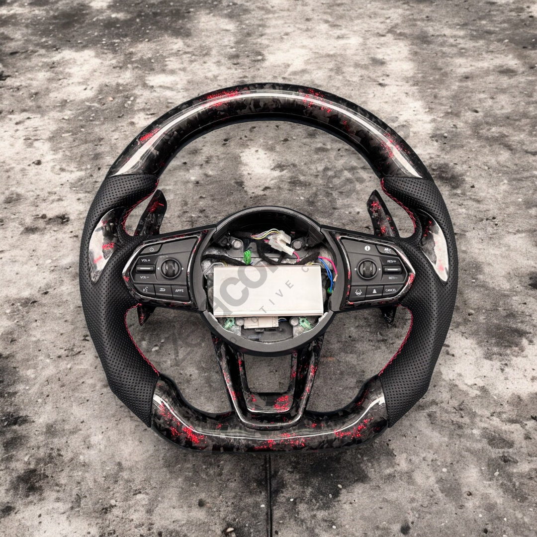 Acura 2021-2024 TLX / MDX Carbon Fiber Steering Wheel Customizable