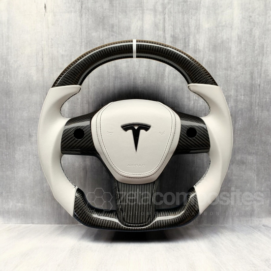 Tesla Carbon Fiber Steering Wheel Model 3 and Y