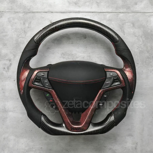 2012-2017 Hyundai Veloster Carbon Fiber Steering Wheel Customizable