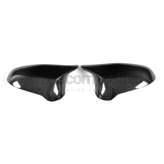 BMW F Series M Style Carbon Fiber Mirror Cap Replacement Set