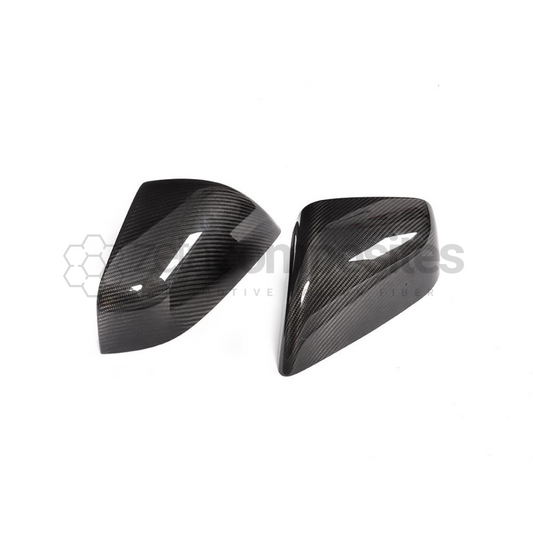 Tesla Model X Carbon Fiber Mirror Cap Covers