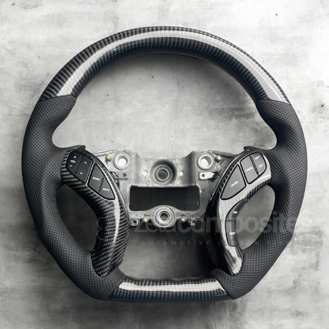 2012-2016 Hyundai Elantra Carbon Fiber Steering Wheel Customizable