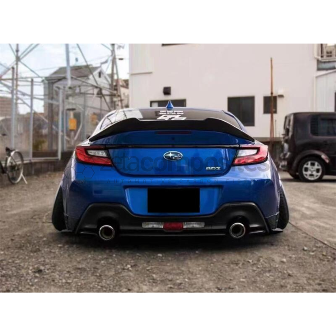 Carbon Fiber Trunk Spoiler V Style BRZ GR86 2022+