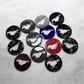 2011-2014 Mustang Carbon Fiber Airbag Emblem Overlay