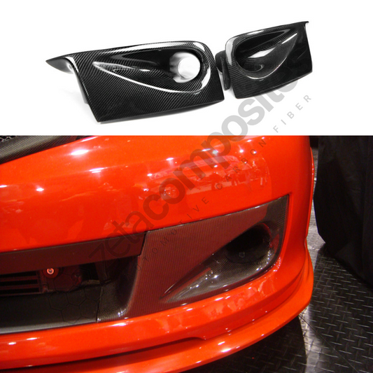 OE Style Carbon Fiber Impreza GRB WRX Bumper Air Ducts