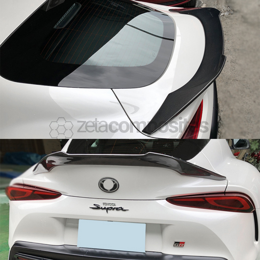 A90 MKV Toyota Supra Carbon Fiber Spoiler