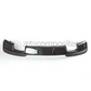 BMW F30 / 3 Series Carbon Fiber Quad Tip Valance Diffuser