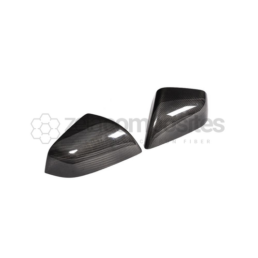 Tesla Model X Carbon Fiber Mirror Cap Covers