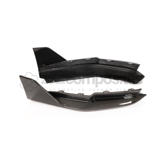 BMW G80 / G Series Carbon Fiber Diffuser Front Splitters Winged