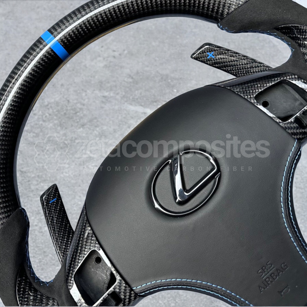 Lexus 3IS/4IS/RC/GSF Carbon Fiber Paddle Shifters - All Years