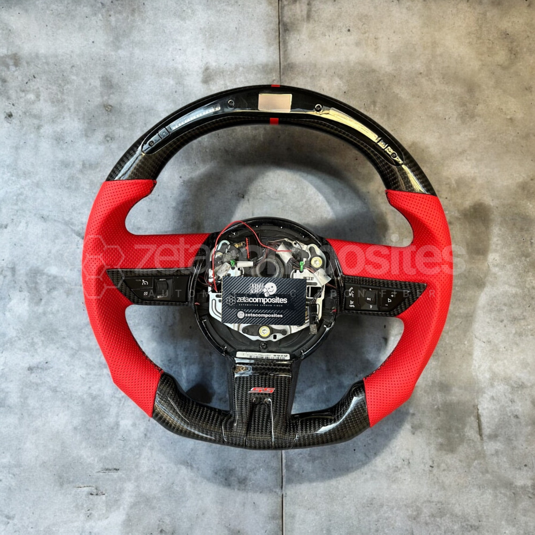 2010-2011 Camaro SS RS Carbon Fiber Steering Wheel Build Custom