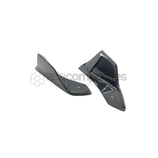 Supra A90 MK5 Carbon Fiber Rear Bumper Splitters