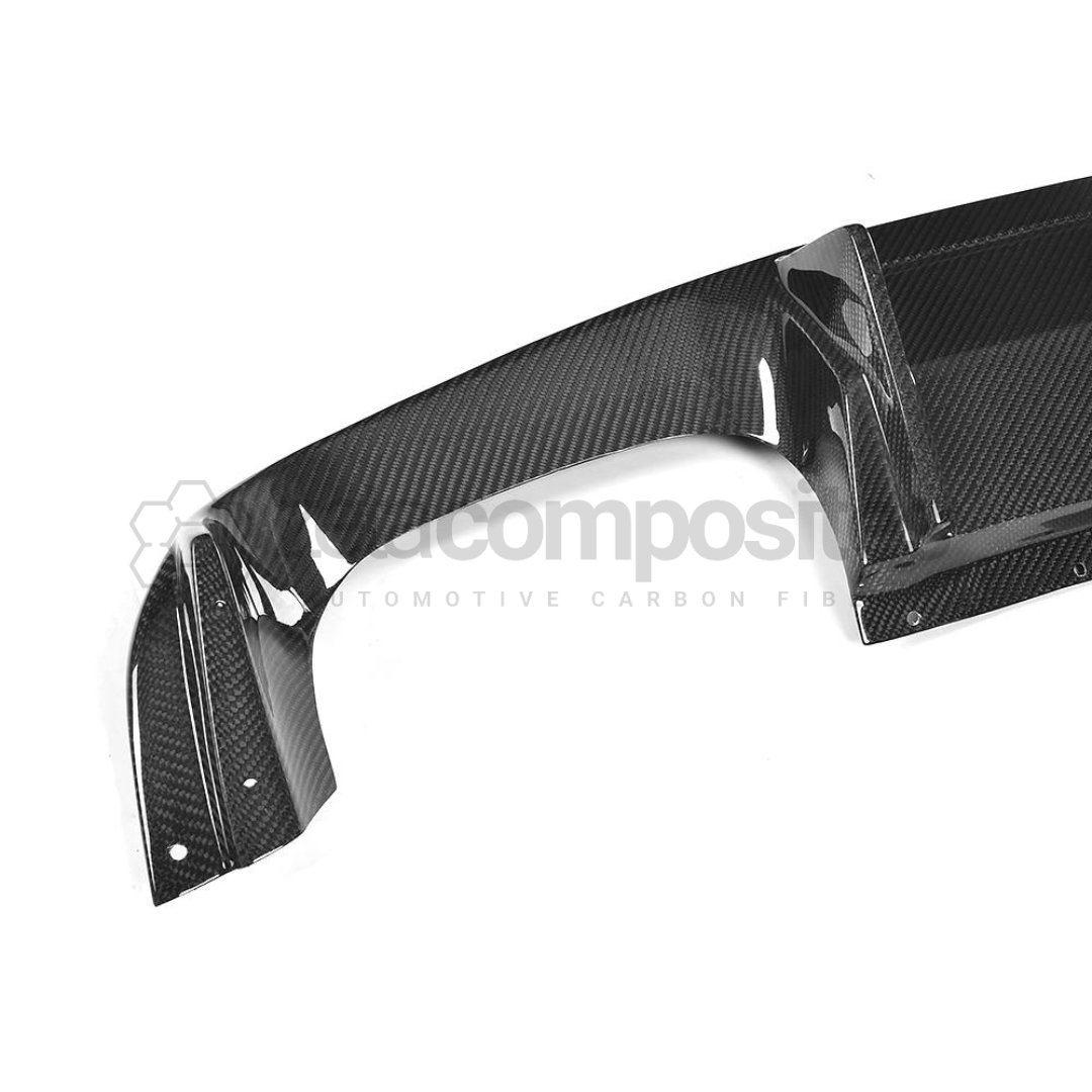 BMW F22 / 2 Series Carbon Fiber Rear Diffuser Quad Tip