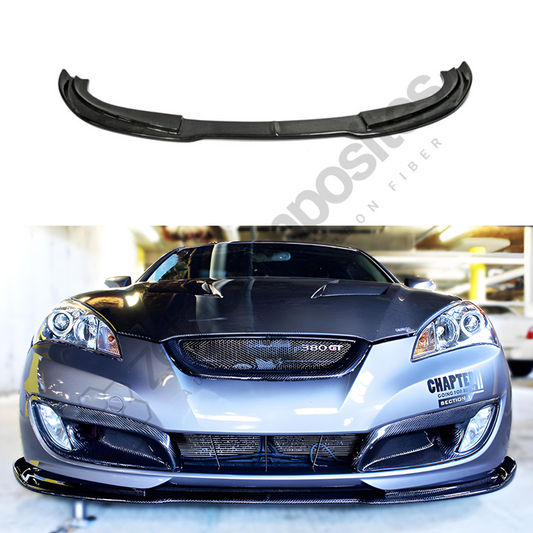 Carbon Fiber Front Air Lip Hyundai Genesis