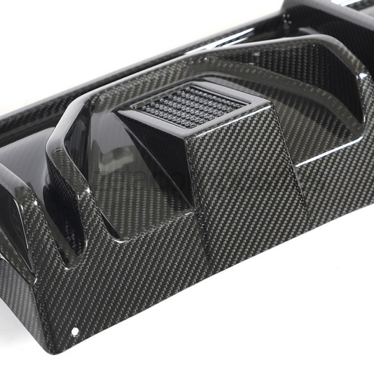 BMW G80 / G Series Carbon Fiber Diffuser with Euro Brake Light