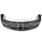 Tesla Model S Carbon Fiber One Piece Rear Diffuser