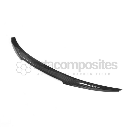 BMW F30 / 3 Series Carbon Fiber Classic Spoiler Lip