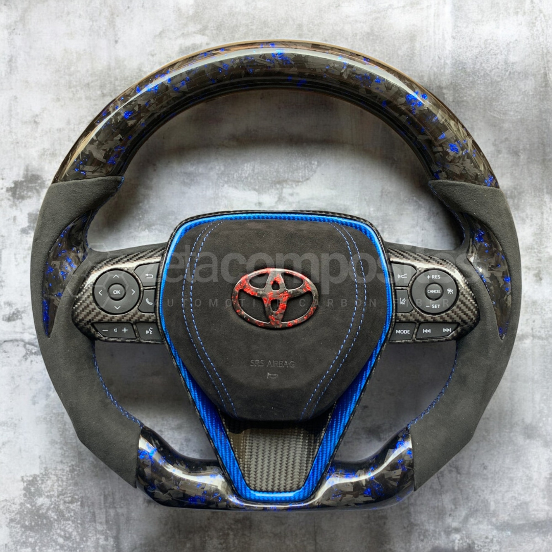 2018+ 8th Gen Toyota Camry Carbon Fiber Steering Wheel