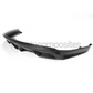 Tesla Model S Carbon Fiber One Piece Rear Diffuser