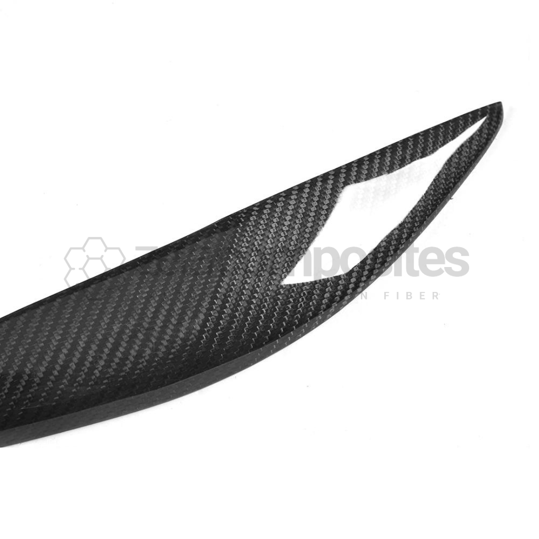 BMW F30 / 3 Series Carbon Fiber Headlight Eyelid Trim