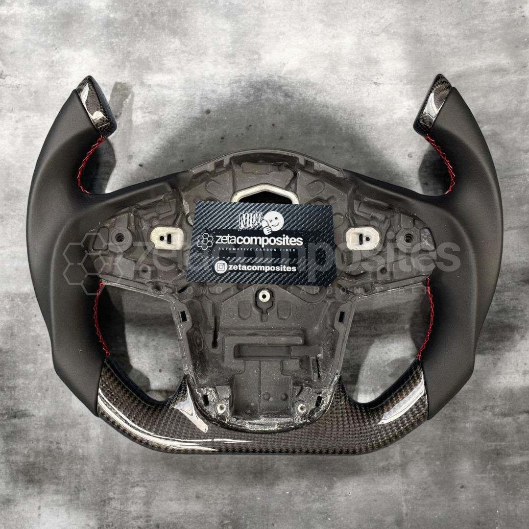 2020+ A90 Mk5 Toyota GR Supra Carbon Fiber Steering Wheel Customizable