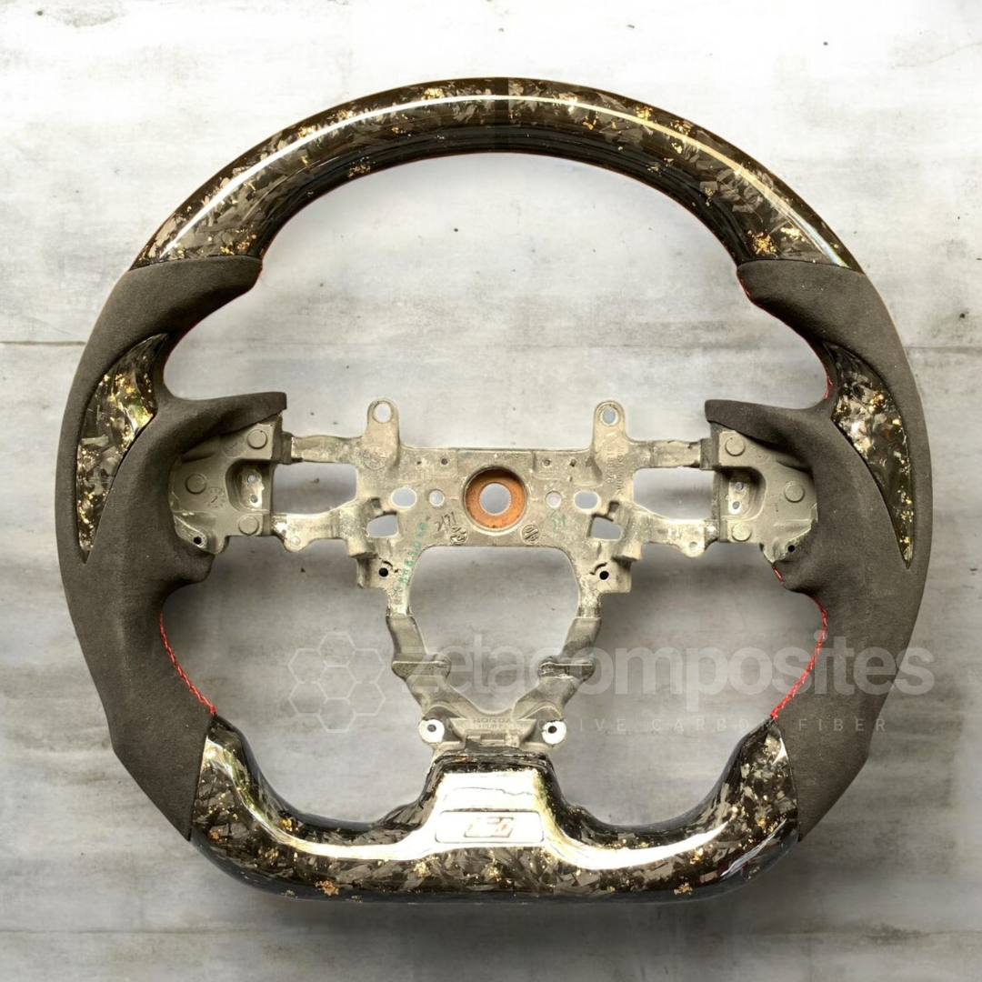 2012-2015 9th Gen Honda Civic Carbon Fiber Custom Steering Wheel