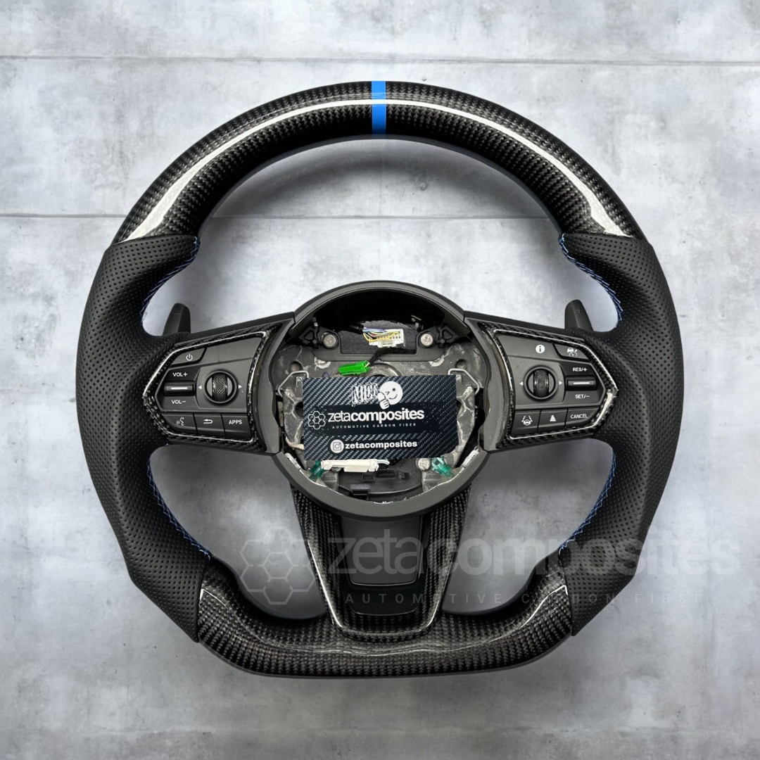 Acura 2021+ TLX / MDX Carbon Fiber Steering Wheel Customizable