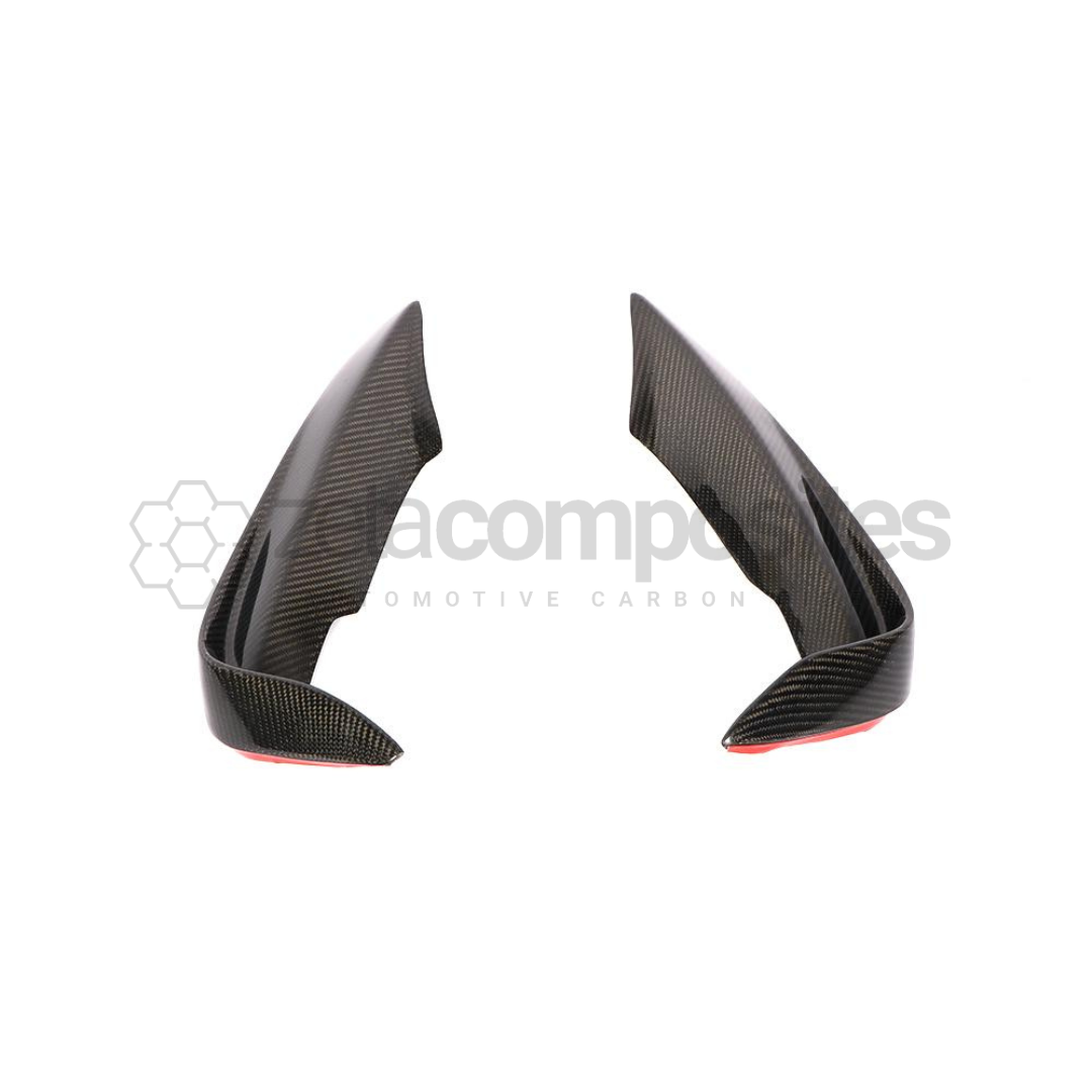 BMW F30 / 3 Series Carbon Fiber Front Bumper Inserts