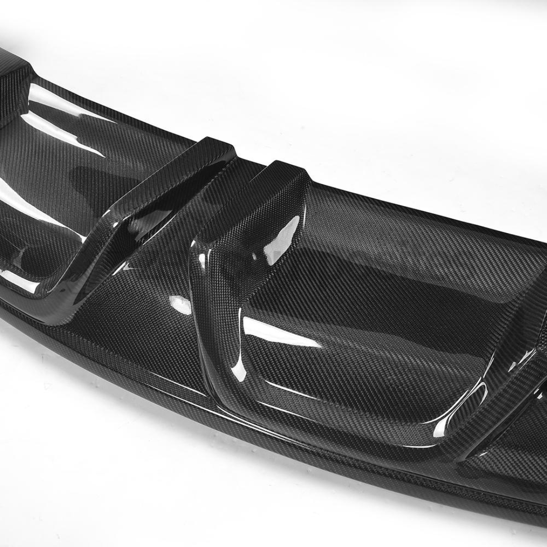 Tesla Model S Carbon Fiber One Piece Rear Diffuser