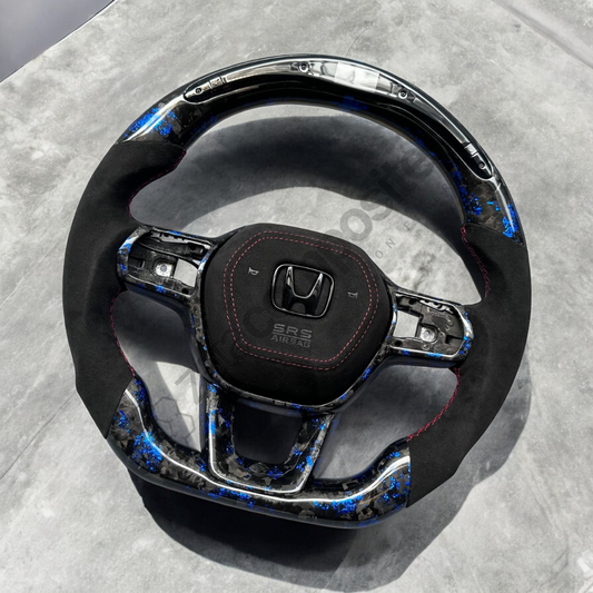 2023+ Honda Civic/Accord/Acura Carbon Fiber Steering Wheel Customizable