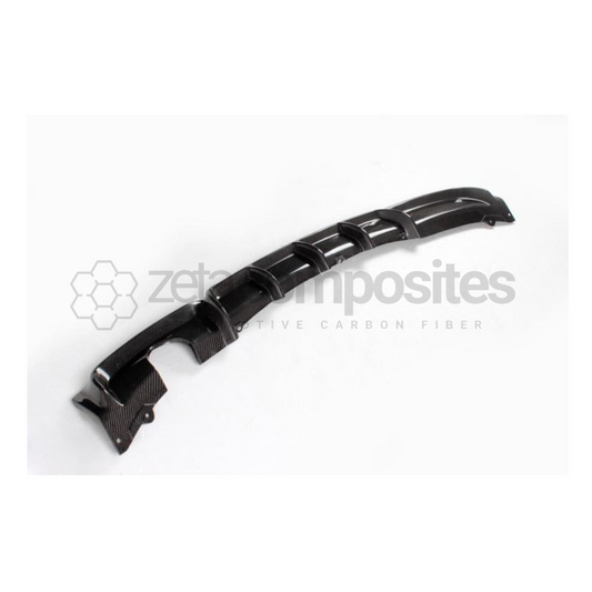 BMW F30 / 3 Series Carbon Fiber Single Tip Diffuser