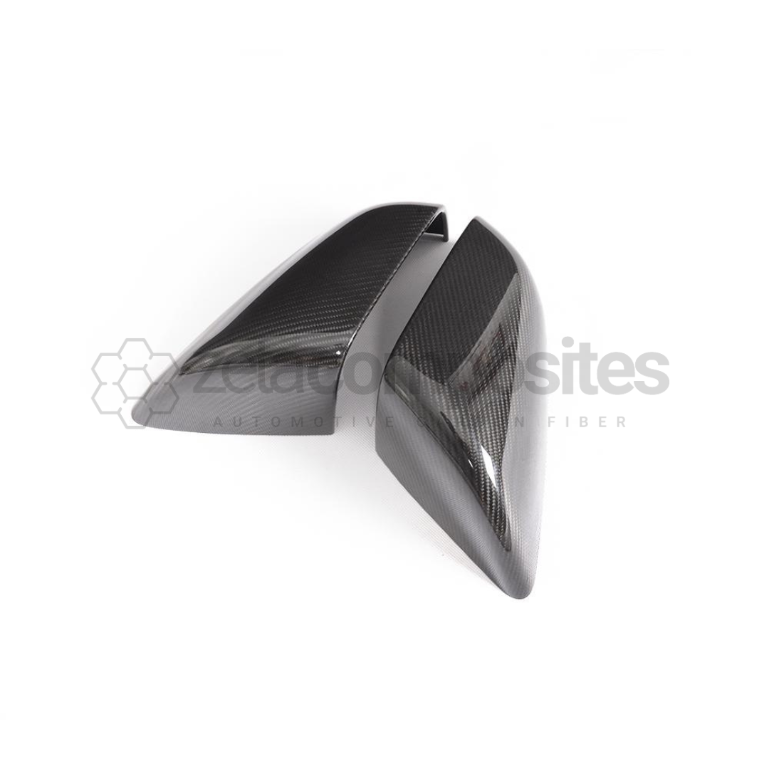 Tesla Model X Carbon Fiber Mirror Cap Covers