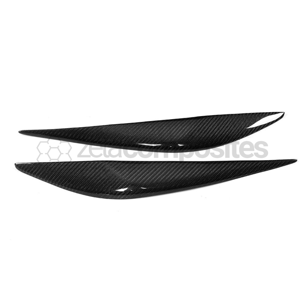 BMW F30 / 3 Series Carbon Fiber Headlight Eyelid Trim