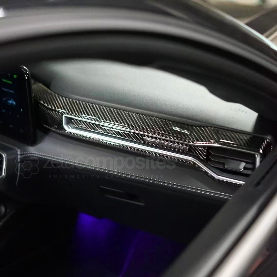Carbon Fiber Interior Full Overlay Kit for 2024+ S650 Mustang