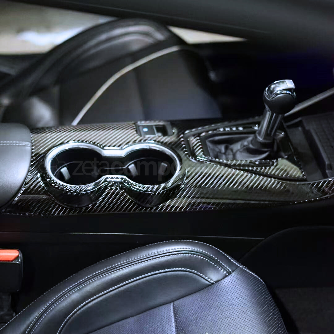 Carbon Fiber Interior Full Overlay Kit for 2024+ S650 Mustang