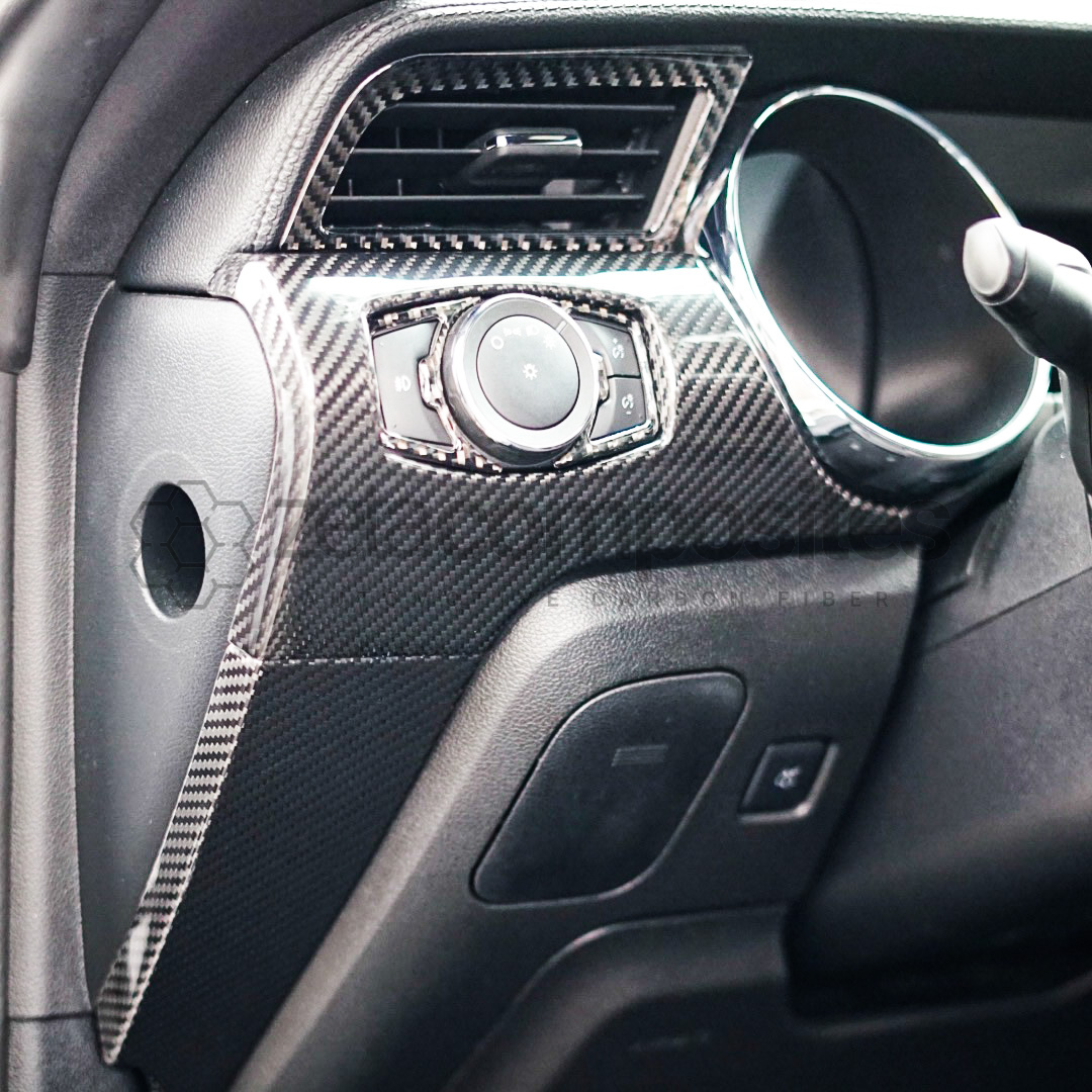 2015-2023 Mustang Carbon Fiber Dash Interior Kit Trim Full