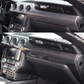 2015-2023 Mustang Carbon Fiber Dash Interior Kit Trim Full Coverage