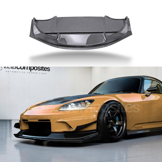 Carbon Fiber Track Style Front Lip Splitter for Honda S2000